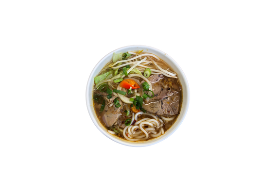 Spicy beef noodle soup [Bún Bò Huế]