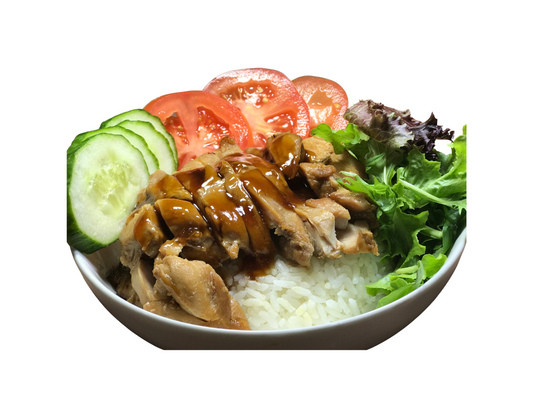 Teriyaki Chicken with Steamed Rice*